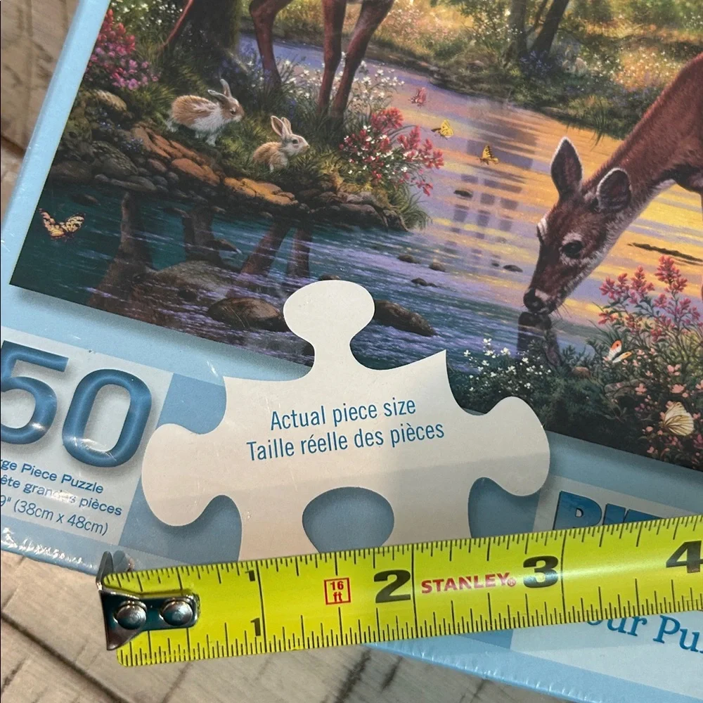 New Childs Jigsaw Puzzle Deer By A Stream Bits And Pieces Studio Coded Pieces